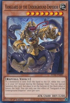 Vanguard of the Underground Emperor - Power of the Elements (Common) [POTE-081]