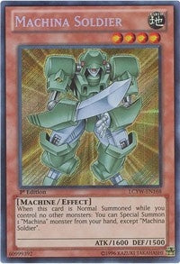 Image for Machina Soldier (Legendary Collection 3: Yugi's World) (LCYW-EN168) - YuGiOh