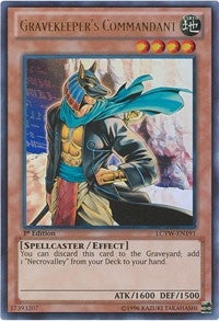 Image for Gravekeeper's Commandant (Legendary Collection 3: Yugi's World) (LCYW-EN191) - YuGiOh