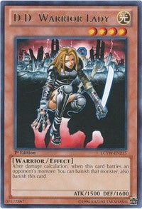 Image for D.D. Warrior Lady (Legendary Collection 3: Yugi's World) (LCYW-EN215) - YuGiOh
