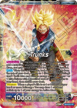 Trunks // SS2 Trunks, Envoy of Justice Returns - Starter Deck: Blue Future (Starter Rare) [SD18-01]