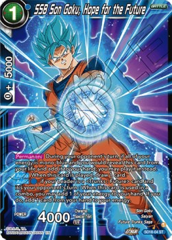 SSB Son Goku, Hope for the Future - Starter Deck: Blue Future (Starter Rare) [SD18-04]