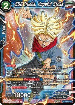 SS2 Trunks, Hopeful Strike - Starter Deck: Blue Future (Starter Rare) [SD18-05]