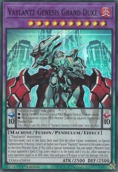 Vaylantz Genesis Grand Duke - Tactical Masters (Super Rare) [TAMA-010]