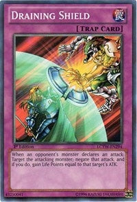 Image for Draining Shield (Legendary Collection 3: Yugi's World) (LCYW-EN294) - YuGiOh