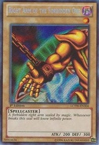 Image for Right Arm of the Forbidden One (Legendary Collection 3: Yugi's World) (LCYW-EN304) - YuGiOh