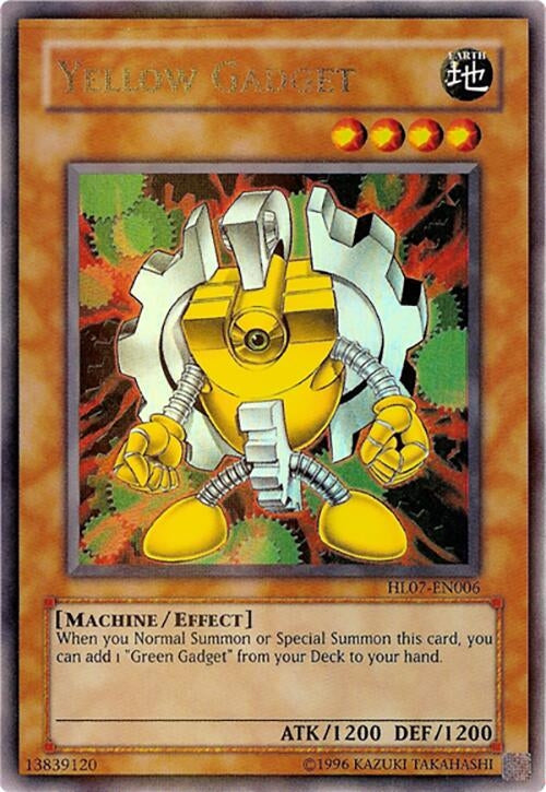 Image for Yellow Gadget (Hobby League 7) (HL07-EN006) - YuGiOh