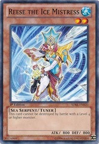 Image for Reese the Ice Mistress (Structure Deck: Realm of the Sea Emperor) (SDRE-EN020) - YuGiOh