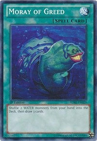 Image for Moray of Greed (Structure Deck: Realm of the Sea Emperor) (SDRE-EN029) - YuGiOh