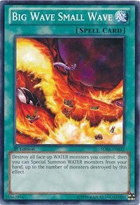 Image for Big Wave Small Wave (Structure Deck: Realm of the Sea Emperor) (SDRE-EN032) - YuGiOh