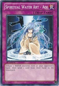 Image for Spiritual Water Art - Aoi (Structure Deck: Realm of the Sea Emperor) (SDRE-EN037) - YuGiOh