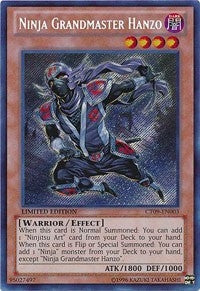 Image for Ninja Grandmaster Hanzo (2012 Collectors Tin) (CT09-EN003) - YuGiOh