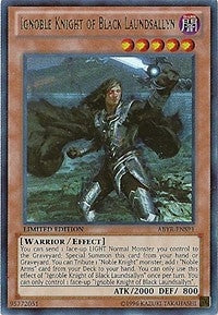 Image for Ignoble Knight of Black Laundsallyn (Abyss Rising) (ABYR-EN000) - YuGiOh