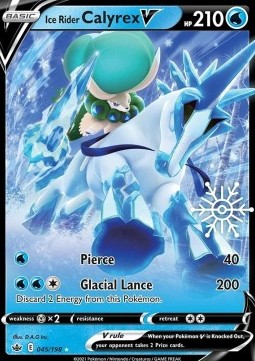 Ice Rider Calyrex V - Chilling Reign (Promo) [CRE-045]
