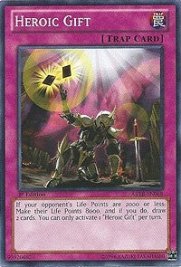 Image for Heroic Gift (Abyss Rising) (ABYR-EN068) - YuGiOh