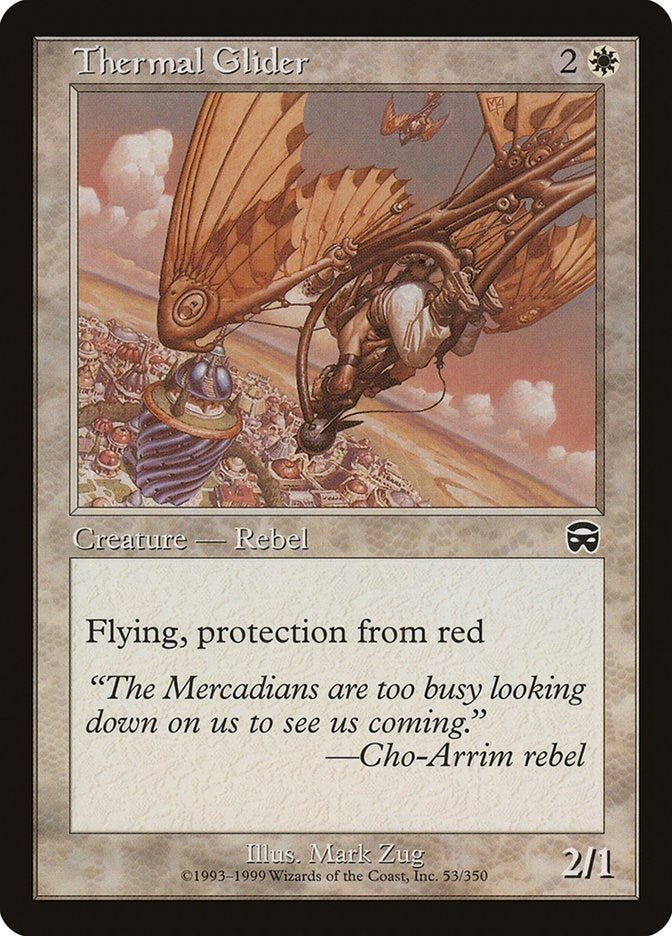Image for Thermal Glider (Mercadian Masques) (53) - Magic: The Gathering