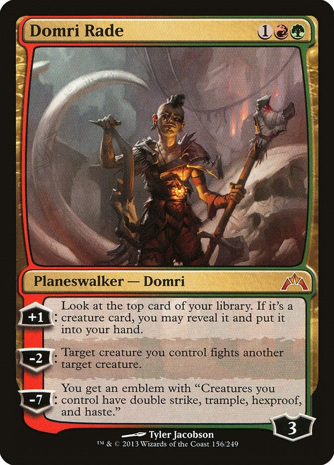 Image for Domri Rade (Gatecrash) (156) - Magic: The Gathering