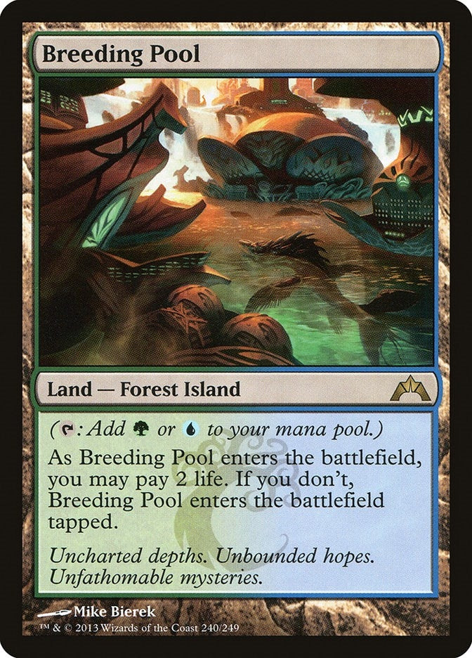 Image for Breeding Pool (Gatecrash) (240) - Magic: The Gathering