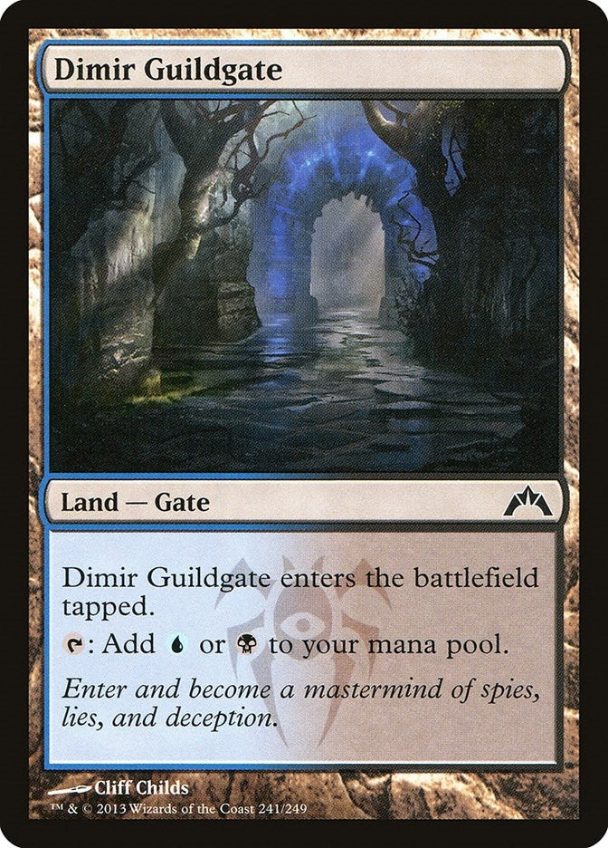 Image for Dimir Guildgate (Gatecrash) (241) - Magic: The Gathering