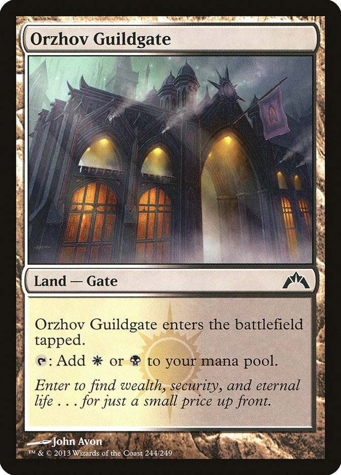 Image for Orzhov Guildgate (Gatecrash) (244) - Magic: The Gathering