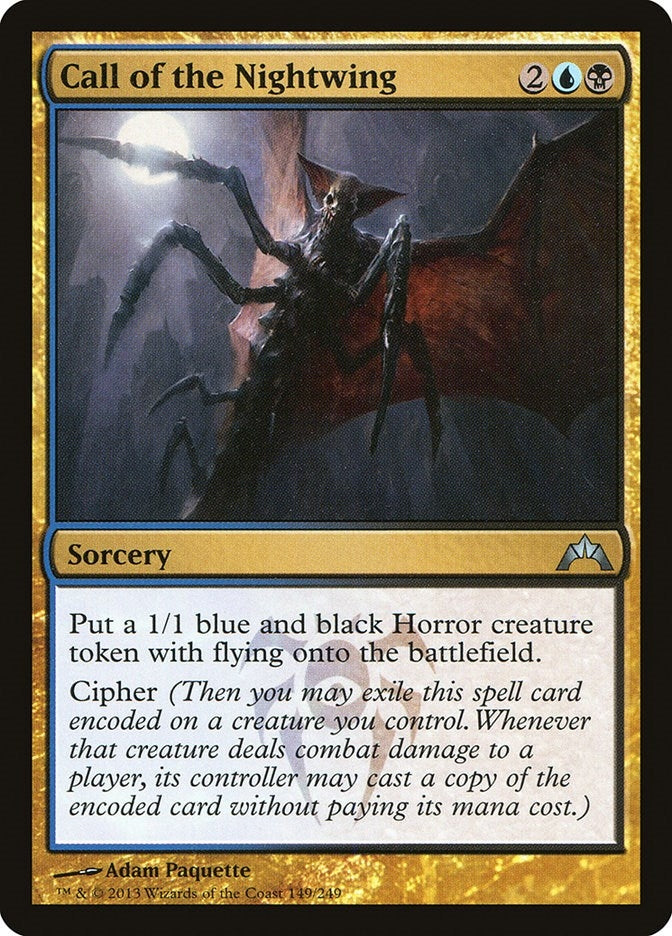 Image for Call of the Nightwing (Gatecrash) (149) - Magic: The Gathering
