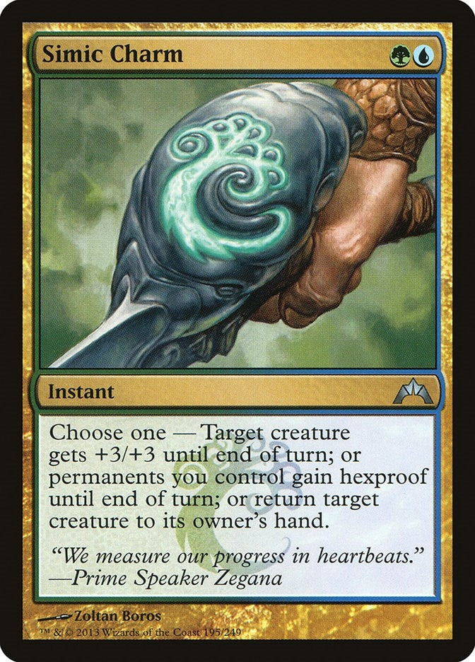 Image for Simic Charm (Gatecrash) (195) - Magic: The Gathering