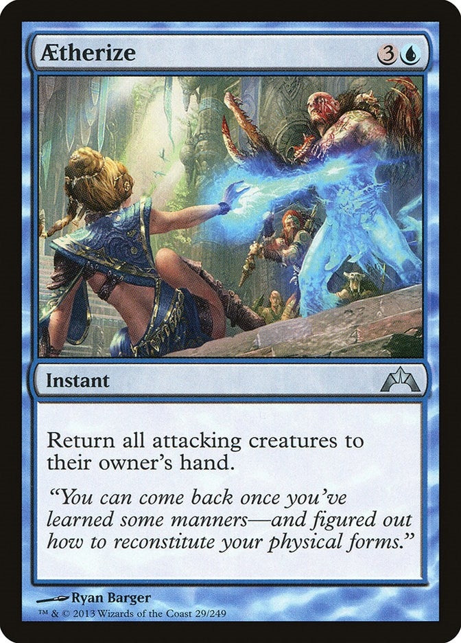 Image for Aetherize (Gatecrash) (29) - Magic: The Gathering