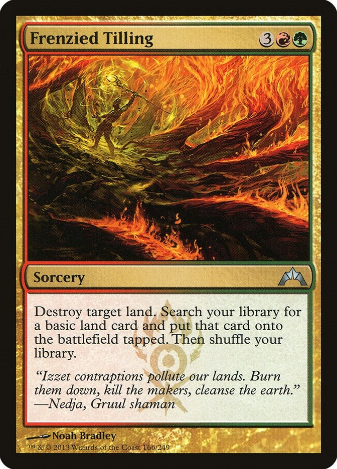 Image for Frenzied Tilling (Gatecrash) (166) - Magic: The Gathering