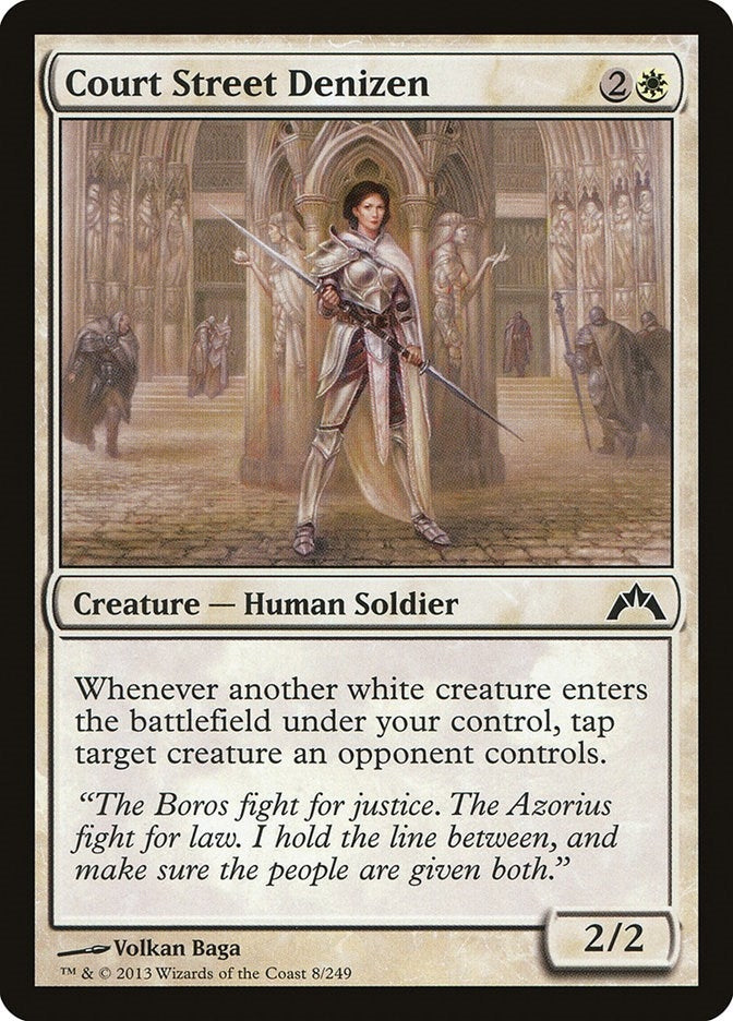 Image for Court Street Denizen (Gatecrash) (8) - Magic: The Gathering