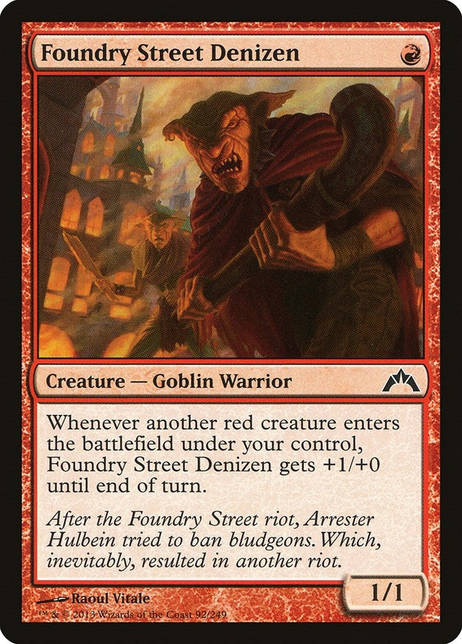 Image for Foundry Street Denizen (Gatecrash) (92) - Magic: The Gathering