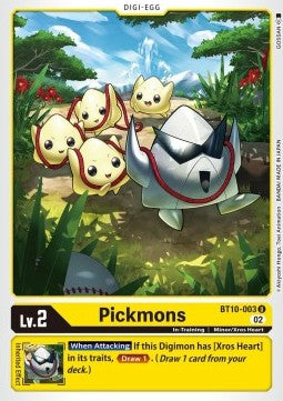 Pickmons (BT10-003) - Xros Encounter (Uncommon) [BT-10-003]