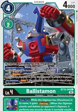 Ballistamon (BT10-049) - Xros Encounter (Common) [BT-10-049]