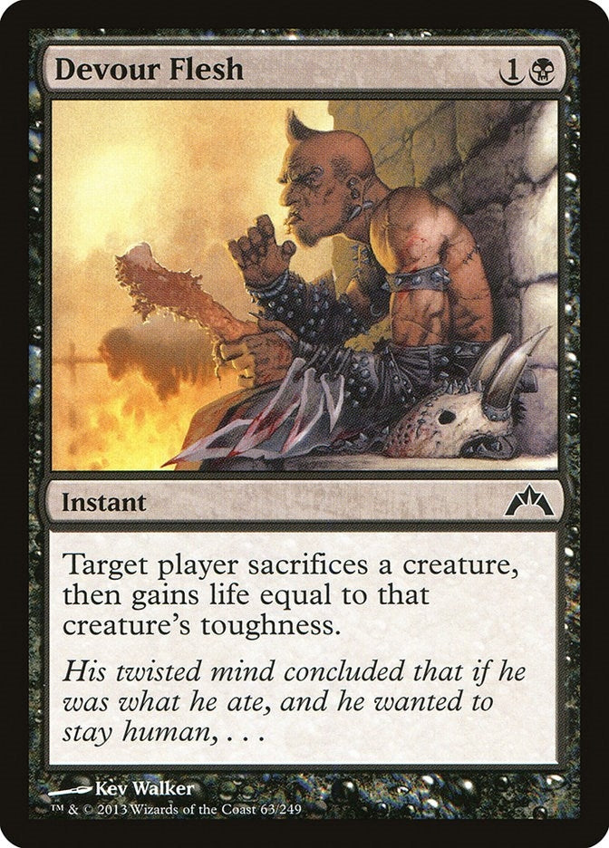 Image for Devour Flesh (Gatecrash) (63) - Magic: The Gathering