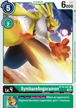 SymbareAngoramon (BT10-051) - Xros Encounter (Common) [BT-10-051]