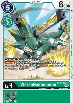 WezenGammamon (BT10-050) - Xros Encounter (Common) [BT-10-050]