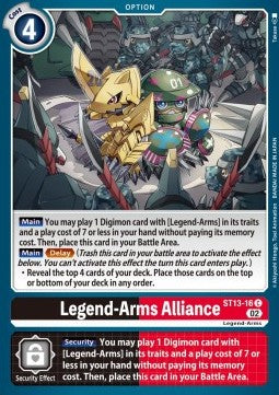 Legend-Arms Alliance (ST13-16) - Starter Deck: RagnaLoardmon (Common) [ST-13-16]