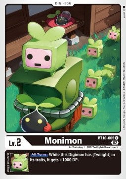 Monimon (BT10-005) - Xros Encounter (Uncommon) [BT-10-005]