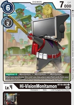 Hi-VisionMonitamon (BT10-063) - Xros Encounter (Common) [BT-10-063]