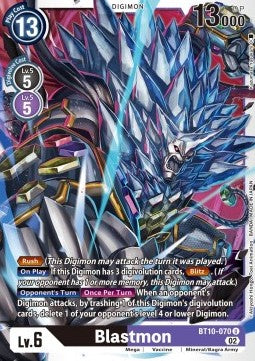 Blastmon (BT10-070) - Xros Encounter (Uncommon) [BT-10-070]