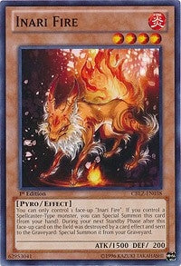 Image for Inari Fire (Cosmo Blazer) (CBLZ-EN038) - YuGiOh