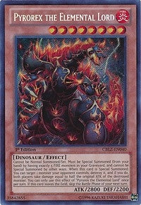 Image for Pyrorex the Elemental Lord (Cosmo Blazer) (CBLZ-EN040) - YuGiOh
