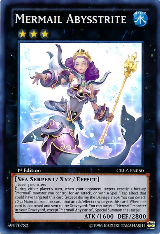 Image for Mermail Abysstrite (Cosmo Blazer) (CBLZ-EN050) - YuGiOh