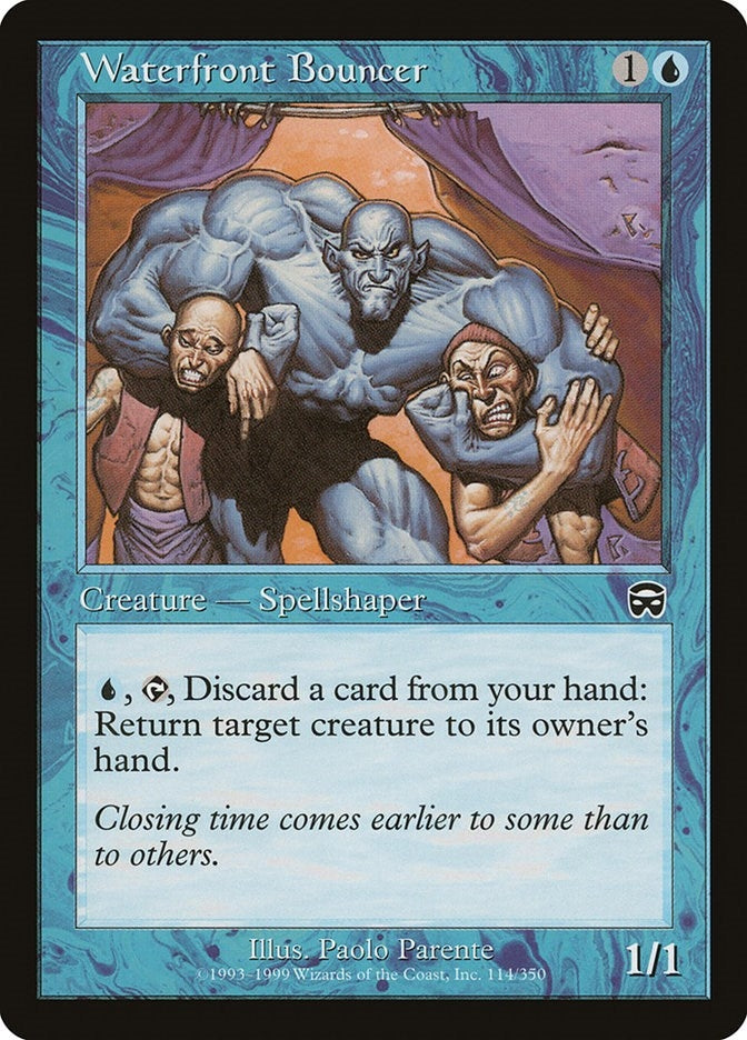 Image for Waterfront Bouncer (Mercadian Masques) (114) - Magic: The Gathering