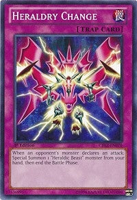 Image for Heraldry Change (Cosmo Blazer) (CBLZ-EN070) - YuGiOh