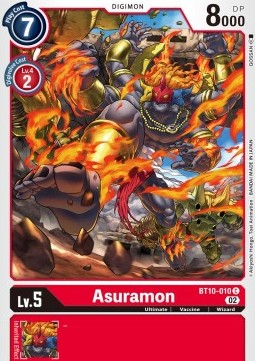 Asuramon (BT10-010) - Xros Encounter (Common) [BT-10-010]
