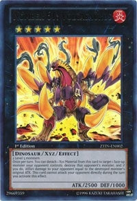 Image for Number 61: Volcasaurus (2013 Zexal Collection Tin) (ZTIN-EN002) - YuGiOh