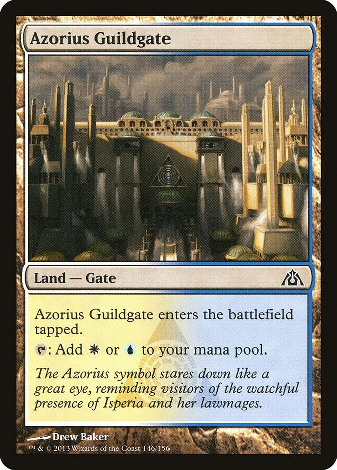 Image for Azorius Guildgate (Dragon's Maze) (146) - Magic: The Gathering