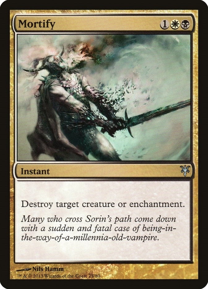 Image for Mortify (Duel Decks: Sorin vs. Tibalt) (25) - Magic: The Gathering