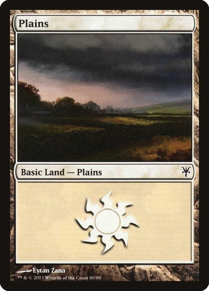 Image for Plains (40) (Duel Decks: Sorin vs. Tibalt) (40) - Magic: The Gathering