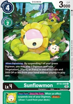 Sunflowmon (BT10-048) - Xros Encounter (Common) [BT-10-048]